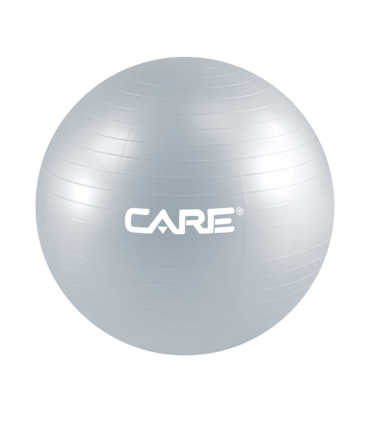 Gym Ball - CARE - 55 cm anti éclatement avec pompe