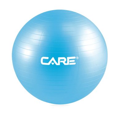 Gym Ball - CARE - 65 cm anti éclatement avec pompe