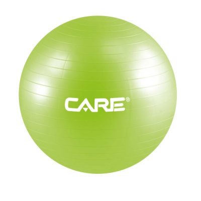 Gym Ball - CARE - 75 cm anti éclatement avec pompe