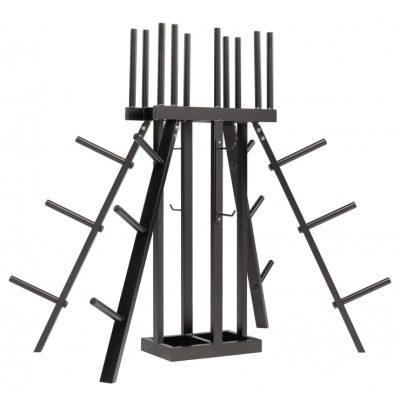 Presentoir pyramide pour disques barres et halteres - Accessoire