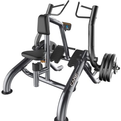 Presse Rowing Tirage Horizontal - CARE - Assis à charge libre