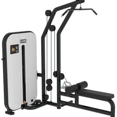 Station Dual Lat Pull Down - CARE - Poulie double tirage dos à charge guidée